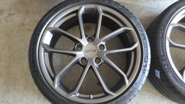 ポルシェ 718 ケイマンGT4外し 20インチ pilot sport cup2 245/35~295/30R20