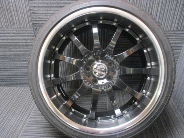 カールソン　1/11RS　ブラックエディション　21×9/10（+30）5H-120　オマケタイヤ付き