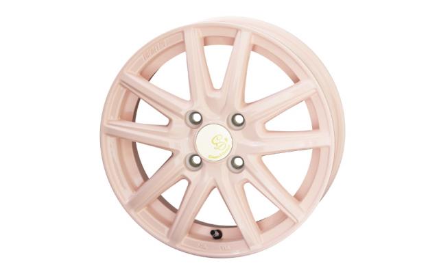 共豊コーポレーション　デコル　カヌレ（ピンク）　14×4.5J（+45）4H-100　展示品