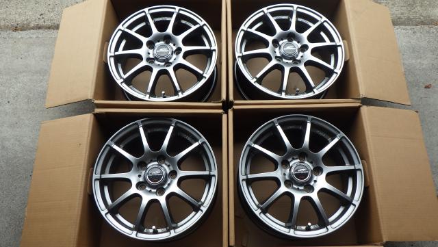 MID シュナイダーSTAG 15X6J 114.3‐5h ET50 4本セット 080528