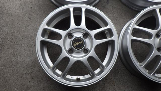 14×4.5J 4H/100 46 軽自動車サイズ！ ブリヂストン JIRO 14x４.5J 100-4H ET+46 ハブ73mm ４本セット 080528