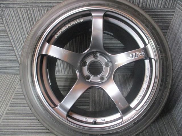 ヨコハマ　アドバン　TC-4　18×10J（+32）5H-112/　255/40　265/35R18（ヨコハマ　アドバン　ネオバ　AD08）オマケタイヤ　スープラ　BMW　Z4　