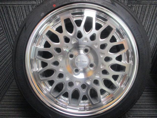 WORK　Seeker CX　シーカー　17×7J（+42）5H-100/　205/45R17（ミネルバ　F205）　Aディスク　MSP　カットクリア　新品展示品