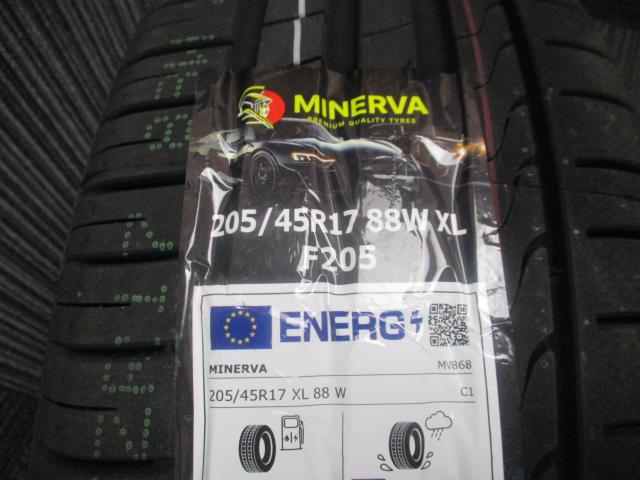 WORK　Seeker CX　シーカー　17×7J（+42）5H-100/　205/45R17（ミネルバ　F205）　Aディスク　MSP　カットクリア　新品展示品