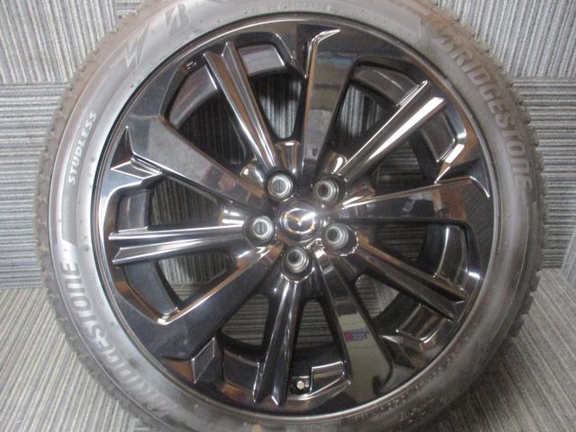 マツダ純正　CX-60　プレミアムスポーツ　20×7.5J（+45）5H-114.3/　235/50R20（ブリヂストン　DM-V3）