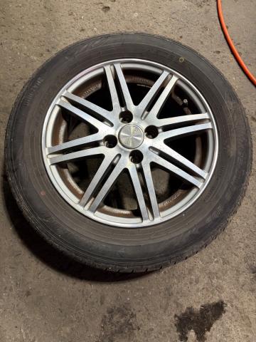 15×5JJ 4H/100 50 夏タイヤホイールセット