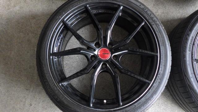 RAYS gram LIGHTS 57 FXX 19x8.5J +45 114.3-5H ダンロップLEMANS V 245/40R19 98W