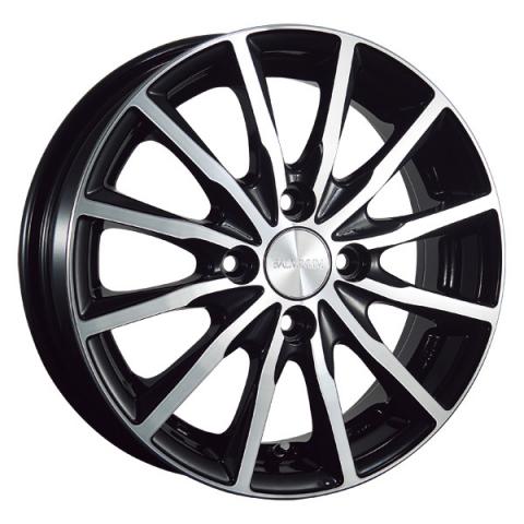 ブリヂストン　バルミナ　A12　15×4.5J（+48）4H-100　新品展示品　ブラックポリッシュ