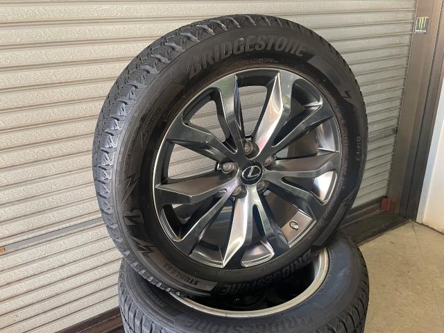 235-55R18、スタッドレス、レクサス純正AW4本セット