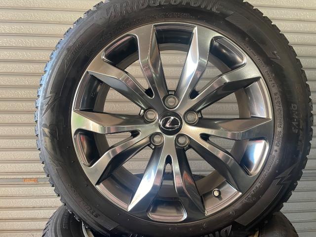 235-55R18、スタッドレス、レクサス純正AW4本セット