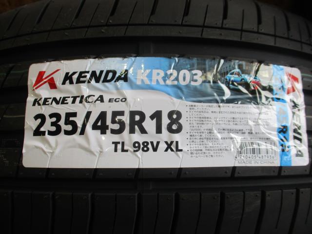 ケンダ　KENETICA KR203　235/45R18　新品　2026年製造
