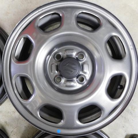 スズキ純正スチールホイール　ハスラー　15x45 4 100 +45