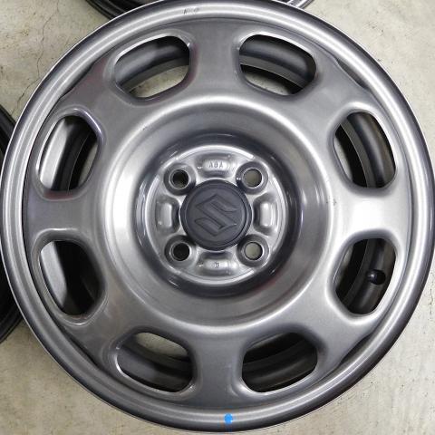 スズキ純正スチールホイール　ハスラー　15x45 4 100 +45