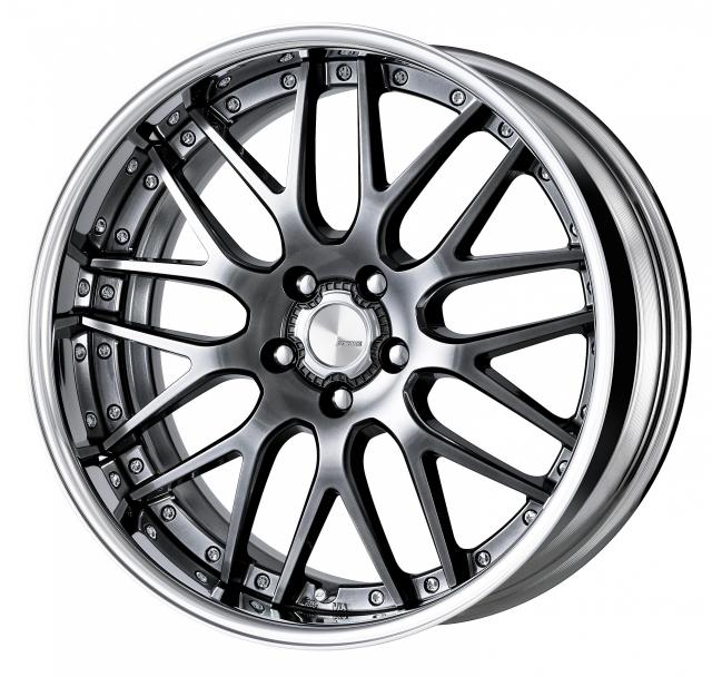 WORK ランベック　LM1　20×8.5J（+35）5H-114.3　新品展示品　グリミッドブラック　Oディスク