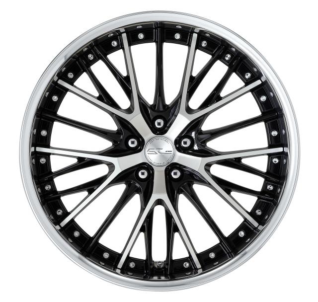 WORK　シュバート　SG2　20×9J（+35）5H-114.3　新品展示品　ブラックカットクリア　Oディスク