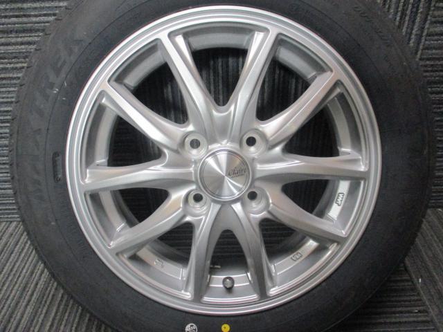 INTER MILANO　Claire クレール GZ10　14×4.5J（+45）4H-100/ 155/65R14(ブリヂストン　VRX3）新品セット