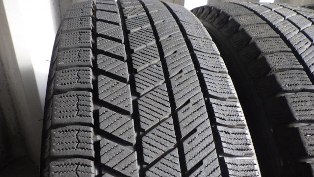 2022年製8分山前後 ブリヂストン ブリザックVRX3 175/65R15 84Q 中古4本セット 081006