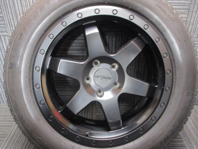  rotiform　SIX-OR　20×9J（+30）5H-130/　275/50R20（ミシュラン　X-ICE SNOW　SUV）タイヤバリ山　2022年製造