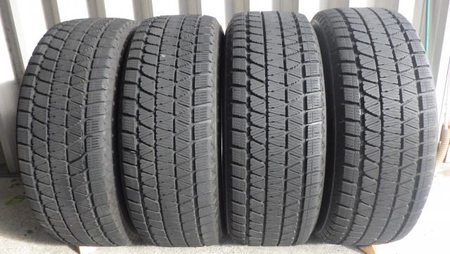 2021年製 ブリジストン ブリザック DM-V3 265/60R18 110Q 中古４本セット 081014