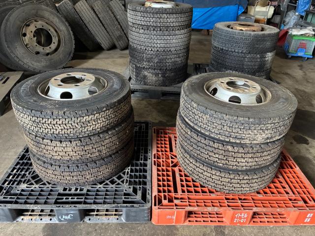 中古スタットレスタイヤ6本セット