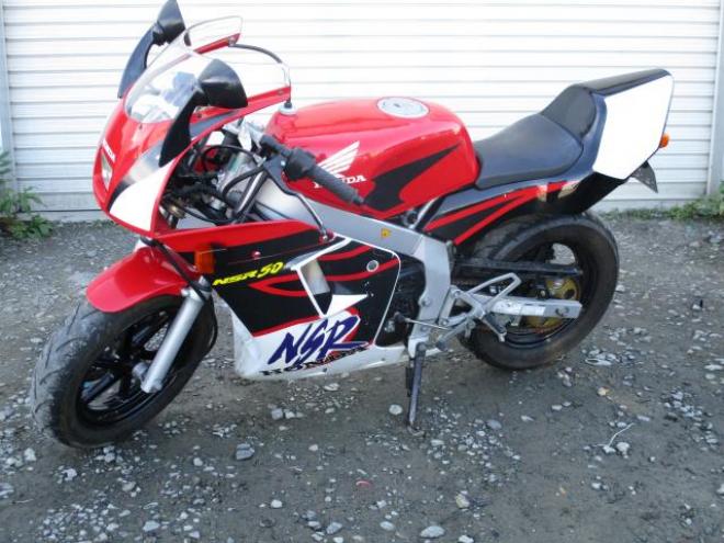 HONDA　NSR50　5MT、社外CDI、BRDチャンバー、リ未検、修無