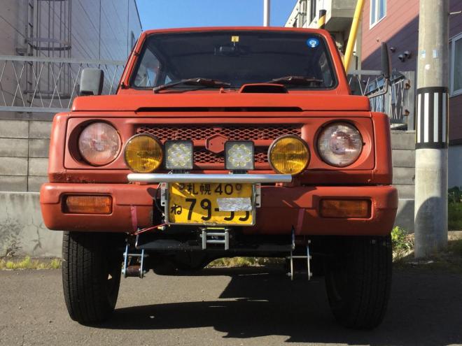 ジムニー内蔵ウインチ！全塗装済み！リフトアップ！ 4WD 660 3Dr