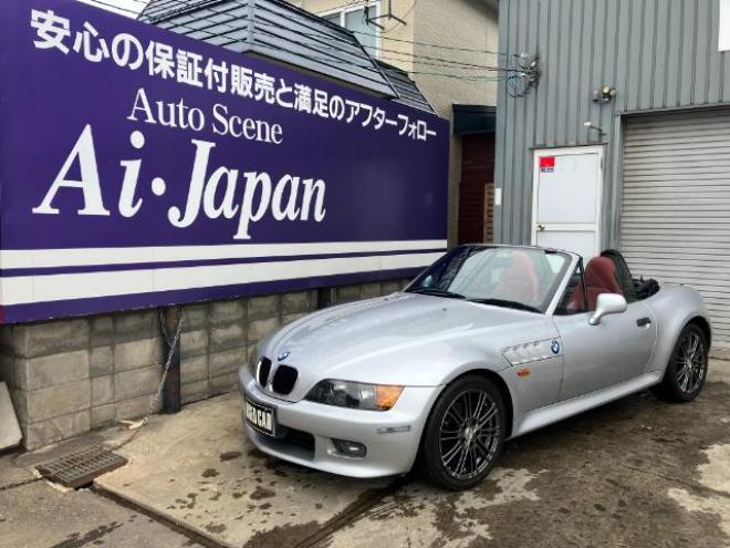 BMWＺ３ロードスター　走行83000キロ　レッドレザーシート　社外17インチアルミ　修復歴なし！ 2200 2Dr