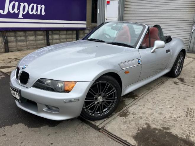 BMWＺ３ロードスター　走行83000キロ　レッドレザーシート　社外17インチアルミ　修復歴なし！ 2200 2Dr