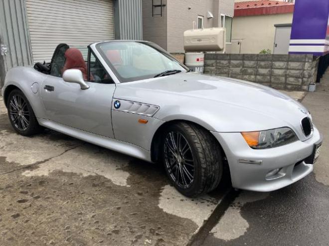 BMWＺ３ロードスター　走行83000キロ　レッドレザーシート　社外17インチアルミ　修復歴なし！ 2200 2Dr