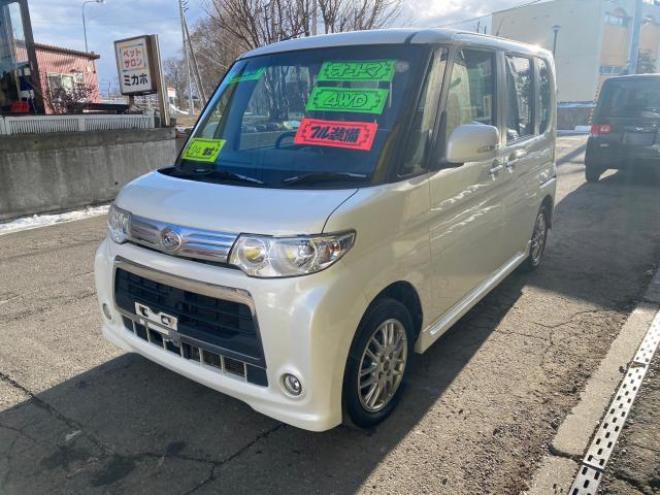 タント（コミコミ車さらに下取り3万円です）カスタムX 4WD 660 5Dr