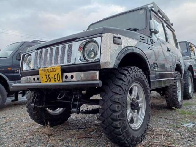 ジムニーワイルドウインド リミテッド 4WD　リフトアップ公認　リビルトエンジン 660