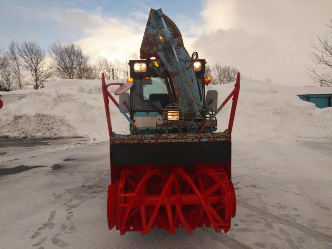 除雪機エッチケー　ロータリー除雪自動車 4990 2Dr