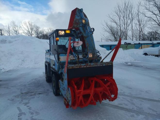 除雪機エッチケー　ロータリー除雪自動車 4990 2Dr