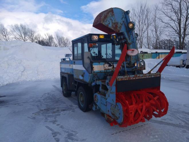 除雪機エッチケー　ロータリー除雪自動車 4990 2Dr