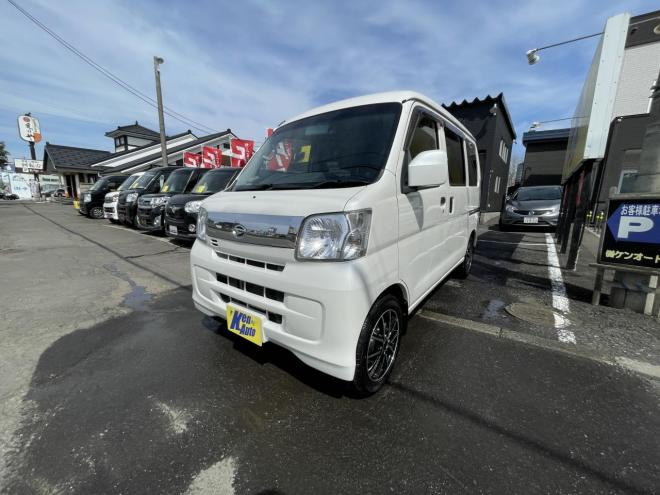 ハイゼットHIJET 4WD CRUSE TURBO LTD  HIGH ROOF　寒冷地仕様　サブバッテリー外部電源　ちょいきゃん葵2段ベット　フルセグブルートゥ－ス　バックカメラ　ETC 　アルミ　ドラレコ　バイザー　カーテン 4WD 660 ５Dr