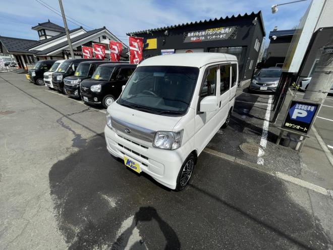 ハイゼットHIJET 4WD CRUSE TURBO LTD  HIGH ROOF　寒冷地仕様　サブバッテリー外部電源　ちょいきゃん葵2段ベット　フルセグブルートゥ－ス　バックカメラ　ETC 　アルミ　ドラレコ　バイザー　カーテン 4WD 660 ５Dr