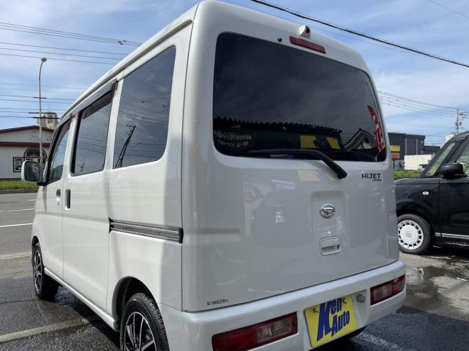 ハイゼットHIJET 4WD CRUSE TURBO LTD  HIGH ROOF　寒冷地仕様　サブバッテリー外部電源　ちょいきゃん葵2段ベット　フルセグブルートゥ－ス　バックカメラ　ETC 　アルミ　ドラレコ　バイザー　カーテン 4WD 660 ５Dr