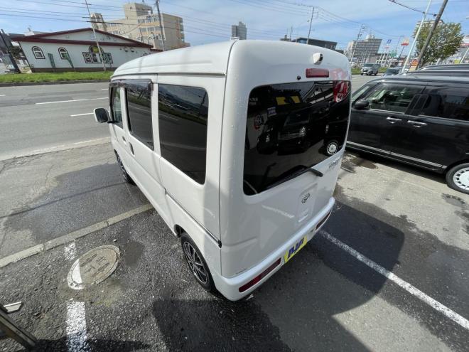 ハイゼットHIJET 4WD CRUSE TURBO LTD  HIGH ROOF　寒冷地仕様　サブバッテリー外部電源　ちょいきゃん葵2段ベット　フルセグブルートゥ－ス　バックカメラ　ETC 　アルミ　ドラレコ　バイザー　カーテン 4WD 660 ５Dr