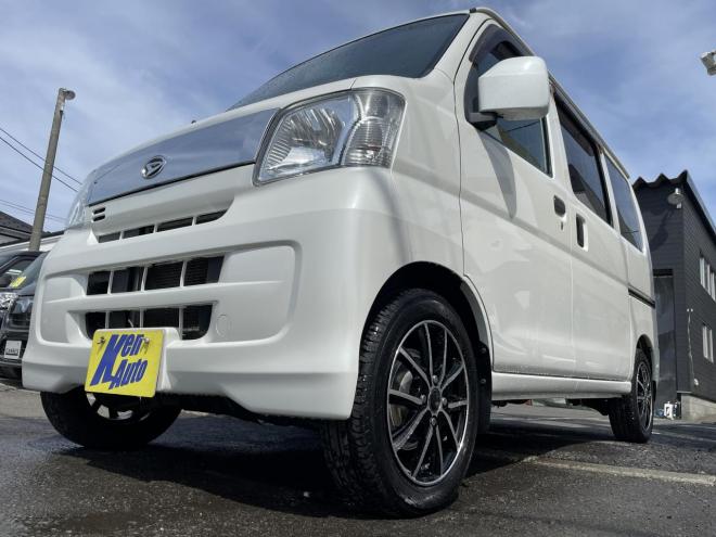 ハイゼットHIJET 4WD CRUSE TURBO LTD  HIGH ROOF　寒冷地仕様　サブバッテリー外部電源　ちょいきゃん葵2段ベット　フルセグブルートゥ－ス　バックカメラ　ETC 　アルミ　ドラレコ　バイザー　カーテン 4WD 660 ５Dr