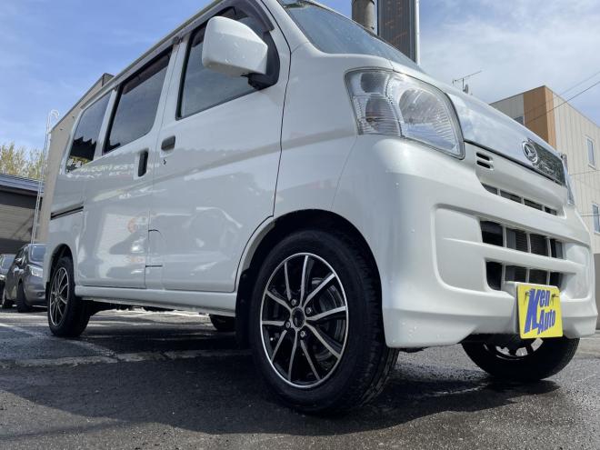 ハイゼットHIJET 4WD CRUSE TURBO LTD  HIGH ROOF　寒冷地仕様　サブバッテリー外部電源　ちょいきゃん葵2段ベット　フルセグブルートゥ－ス　バックカメラ　ETC 　アルミ　ドラレコ　バイザー　カーテン 4WD 660 ５Dr