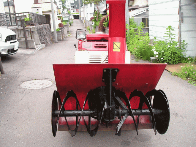 除雪機ワドー　10馬力除雪機　ＳＳ100　オーガ上下油圧式ローリング付　ガソリンエンジン