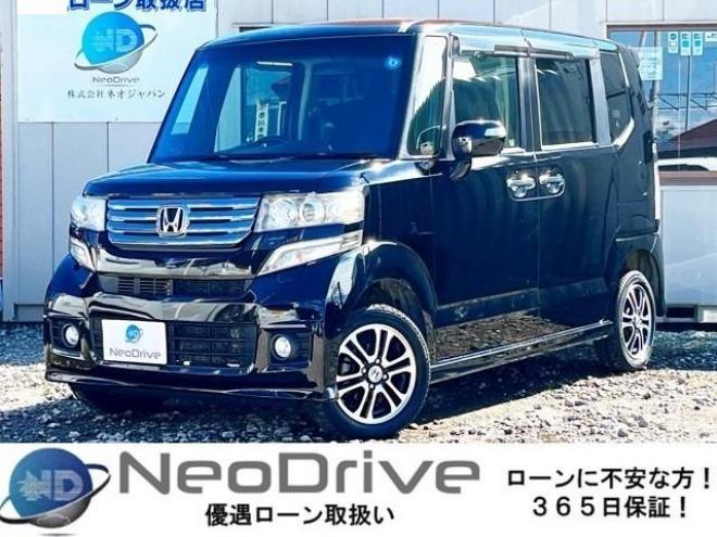 N-BOX660カスタムG SSパッケージ 4WD　ローンが不安な方＜優遇ローン＞　純正デッキ　両側PWスライド