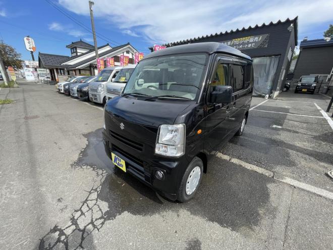 エブリィEVERYVAN 4WD JOIN　HIGH  ROOF 本州仕入　フォグランプ　寒冷地仕様リアヒーター　フルセグナビ　ブルートース　キーレス　バイザー　ETC　記録簿4枚有 4WD 660 5Dr