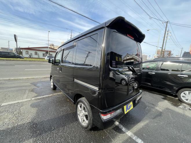 ハイゼットHIJET 4WD CRUSE TURBO HIGH ROOF TURBO 本州仕入　スマアシ　ＶＳＣ　LEDヘッドフォグ　地デジナビ　アイドリングストップ　キーレス　エンスタ リアスポ　ビジネスパッケージ　スタットレス付 4WD 660 5Dr