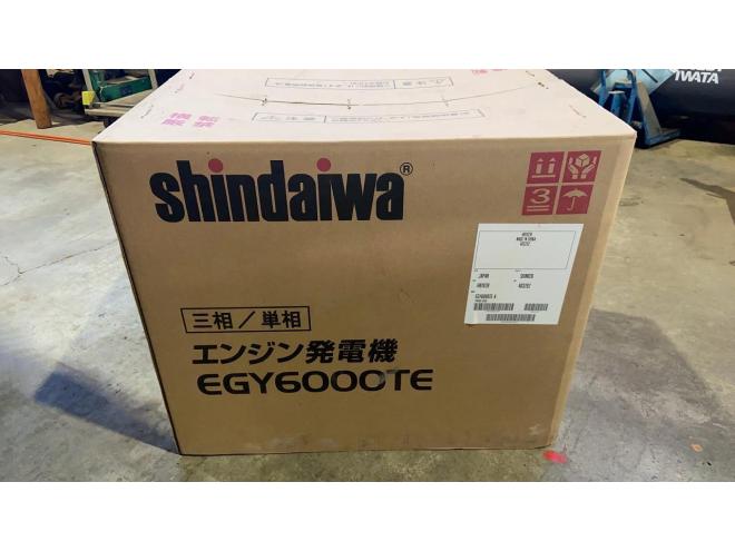 発電機新ダイワ　中古　三相200V発電機　EGY6000TE