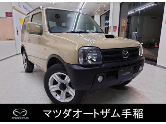 AZオフロードXC 4WD　全塗装ベージュ ターボ 4WD AT背面タイヤ 660