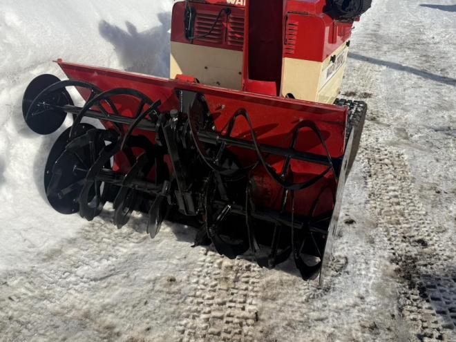 除雪機ワドー SS215DH 21馬力 ディーゼル大型除雪機 2段オーガ