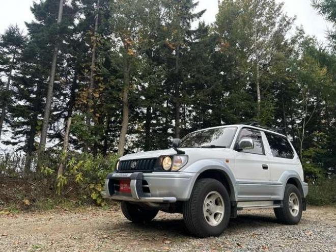 ランドクルーザープラド 3.0 RX ディーゼルターボ 4WD　社外エンスタ/ドラレコ/フロントガード 3000