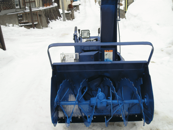 除雪機ヤマハ　８馬力除雪機　ＹＴ－875Ｅ　整備済み！