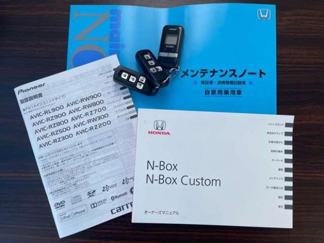 N-BOXカスタムG ターボSSパッケージ 4WD　1年保証/8型BTナビ・フルセグ/エンスタ/ETC 660